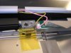 (8)Inverter wires still connected to LCD panel via white connector.JPG